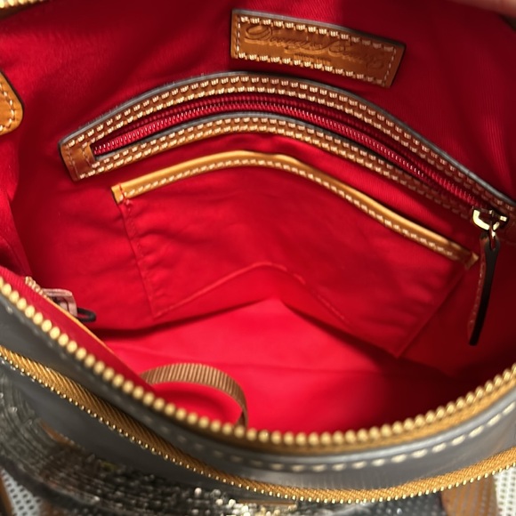 Dooney & Burke Slate Grey Crossbody Bag - Picture 9 of 13